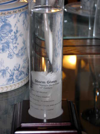 Admiral Fitzroy storm glass